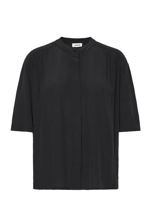 Se Soaked in Luxury Sllayna Shirt Ss Soaked In Luxury Black ved Booztlet