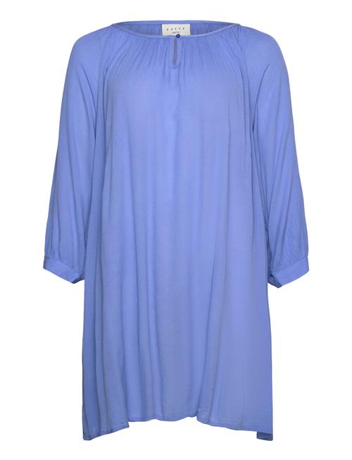 Se Kaffe Curve Kcami 3/4 Sl Tunic Kaffe Curve Blue ved Booztlet