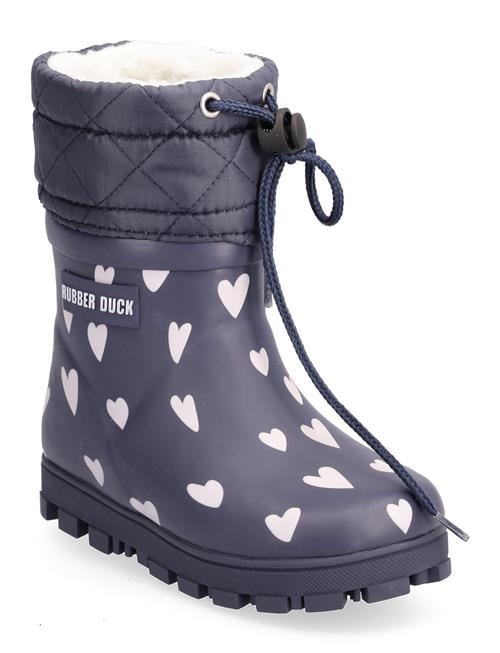 Se Rubber Duck Rd Thermal Flash Hearts Kids Rubber Duck Navy ved Booztlet