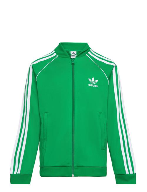 Se adidas Originals Sst Track Top Adidas Originals Green ved Booztlet