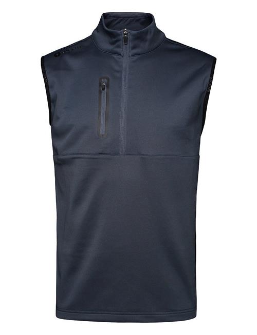 BACKTEE Mens Shield Midlayer Slipover BACKTEE Navy