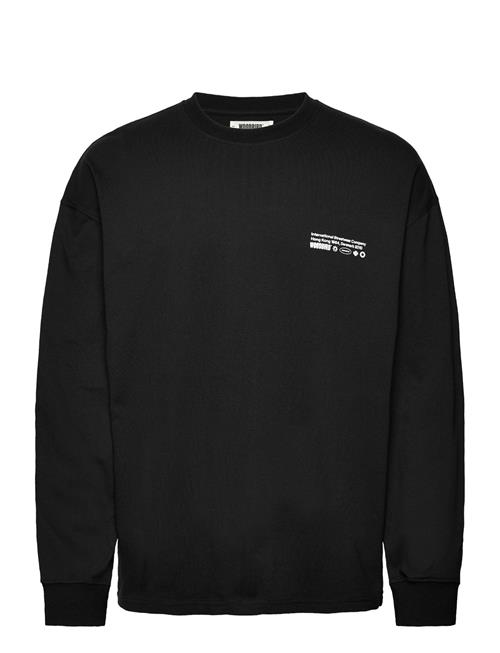 Woodbird Baine Tech L/S Tee Woodbird Black