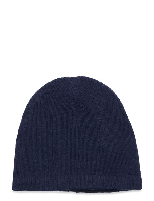 Se CeLaVi Beanie - Knitted CeLaVi Navy ved Booztlet