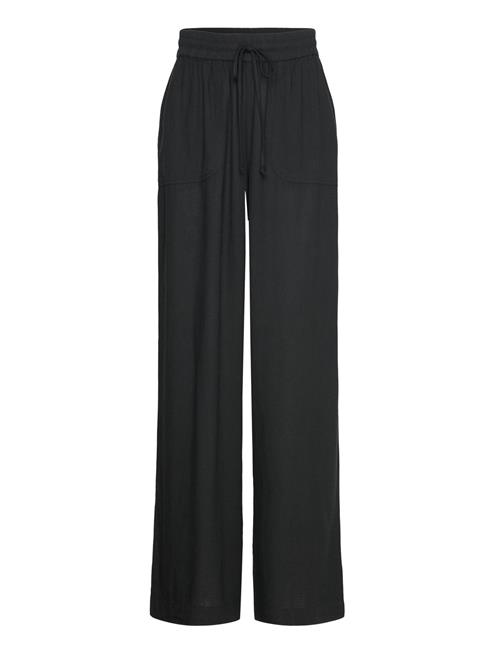 Kaffe Kamilia Long Wide Pants Hw Kaffe Black