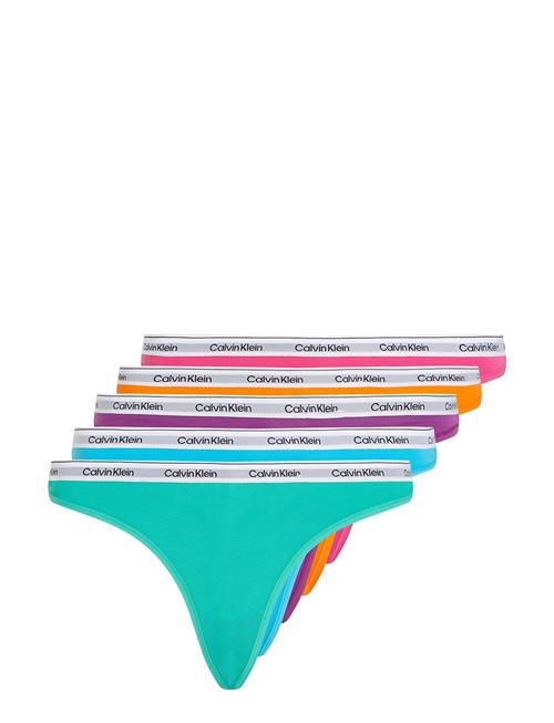 Calvin Klein Thong 5Pk Calvin Klein Green