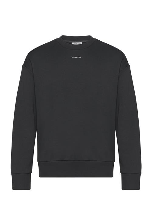 Se Calvin Klein Nano Logo Sweatshirt Calvin Klein Black ved Booztlet