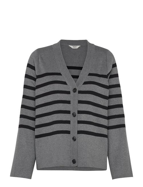 Se Object Objester L/S Cardigan Noos Object Grey ved Booztlet