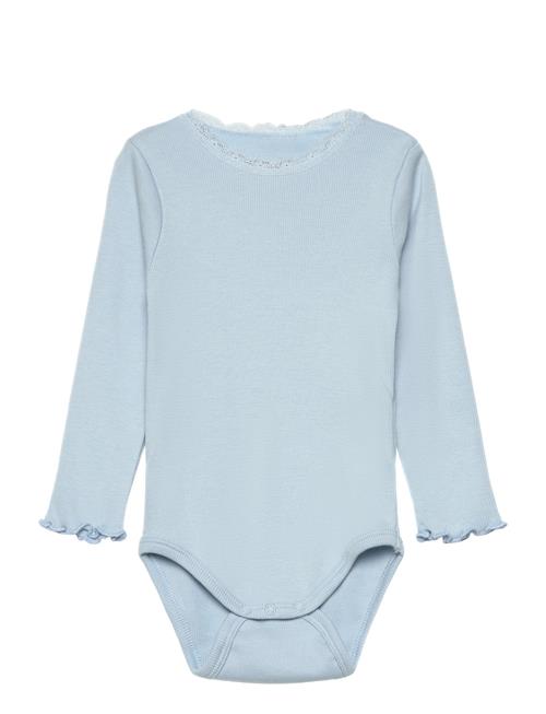 Se Huttelihut Body Ls Rib Huttelihut Blue ved Booztlet