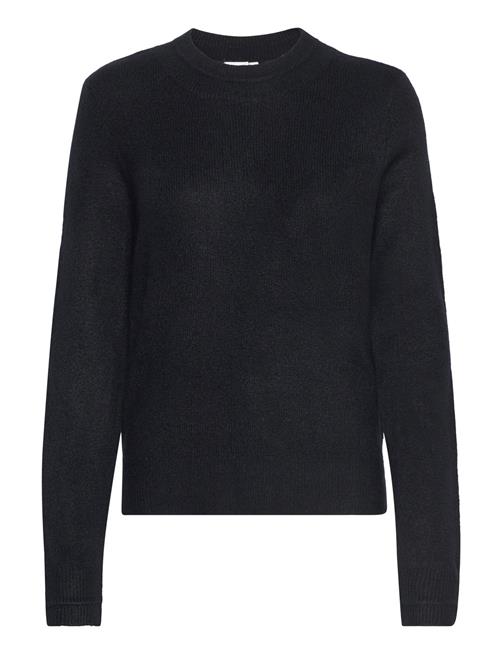 Se Vila Vima O-Neck L/S Knit Top-Noos Vila Black ved Booztlet