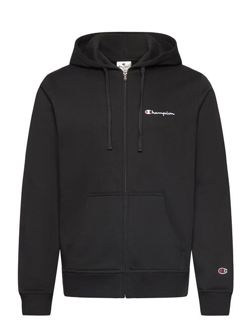 Se Champion Full Zip Hoodie Sweatshirt Champion Black ved Booztlet