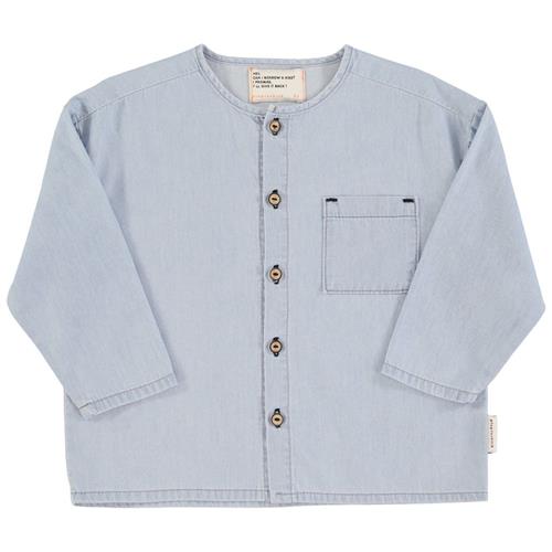 Piupiuchick Skjorte Light Blue Chambray | Blå | 24 months