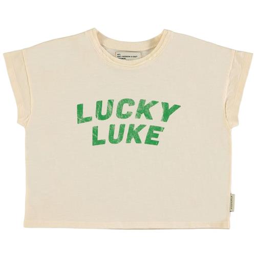 Se Piupiuchick T-shirt Med Tryk Ecru |  | 3 years ved Babyshop