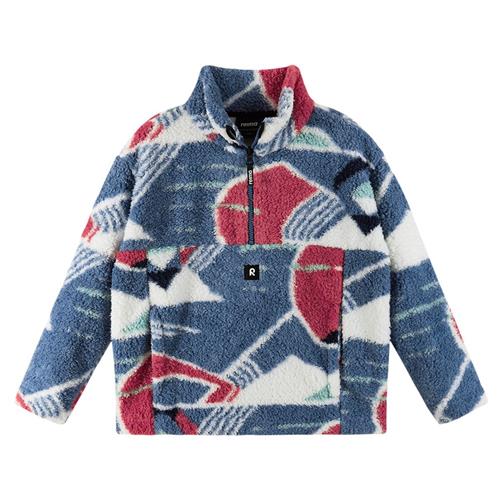 Se Reima Turkikas Fleecesweater Twilight Blue | Blå | 104 cm ved Babyshop