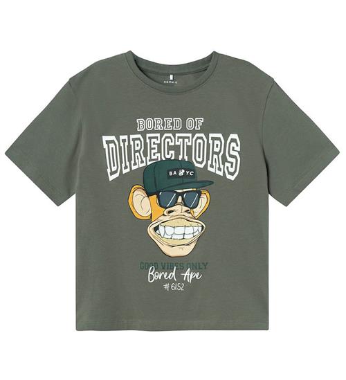 Se Name It Name It T-shirt - NkmAros Boredofd - Tea Leaf ved KidsWorld