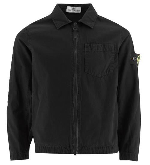 Stone Island Stone Island Jakke - Overshirt - Sort