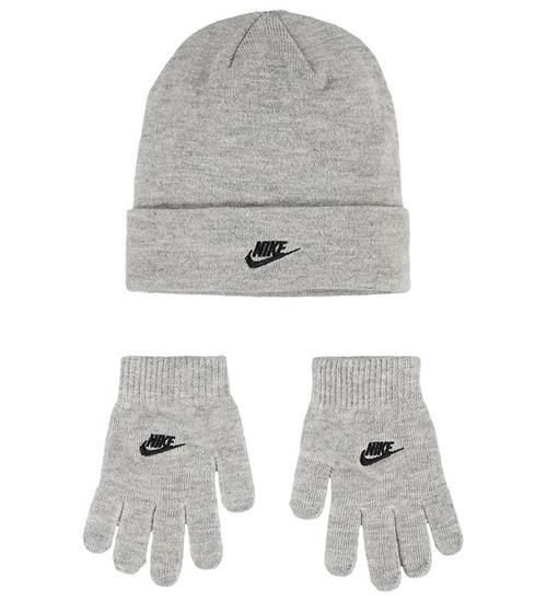 Nike Hue/Handsker - Strik - Dark Grey Heather