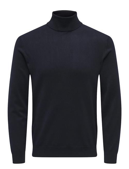 Onswyler Life Roll Neck Knit ONLY & SONS Navy