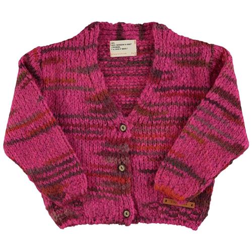 Piupiuchick Strikket Cardigan Fuchsia | Lyserød | 4 years