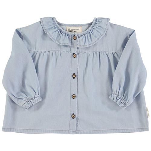 Piupiuchick Bluse Light Blue Chambray | Blå | 8 years