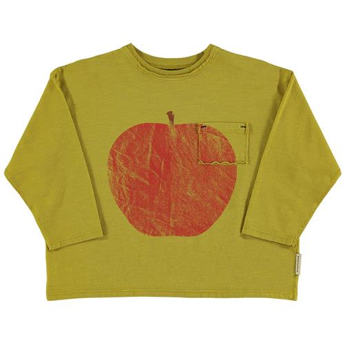 Piupiuchick Langærmet T-shirt Med Tryk Oliven | Grønn | 24 months