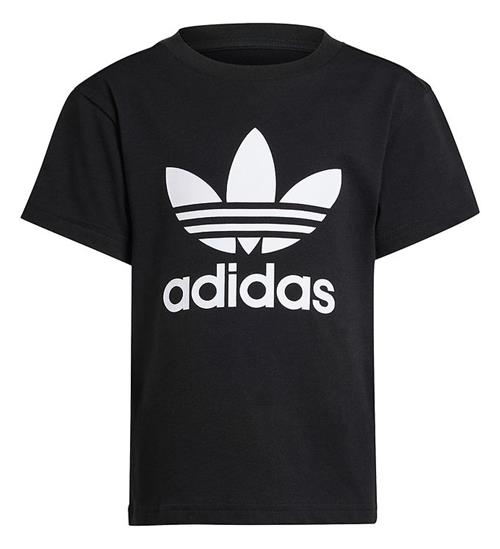 adidas Originals adidas Originals T-shirt - Trefoil - Sort/Hvid