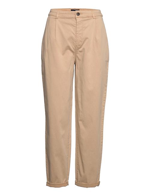 Lexington Clothing Lilly Cotton/Modal Tapered Pants Lexington Clothing Beige