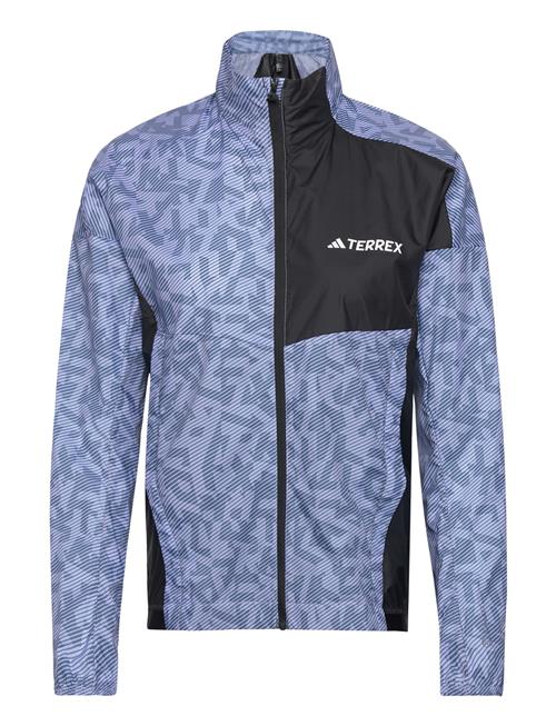 adidas Terrex Terrex Trail Running Windbreaker Adidas Terrex Blue