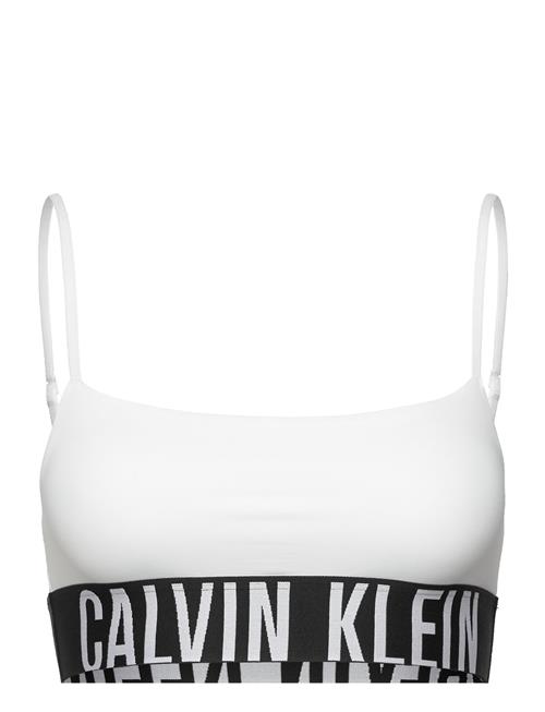 Calvin Klein Unlined Bralette Calvin Klein White