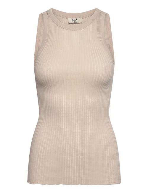 Rmwbaku Viscose Tank Top RM By Rosemunde Beige