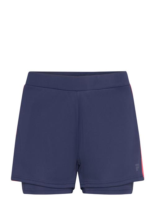 FILA Racale Running Shorts With Inner Tights FILA Navy