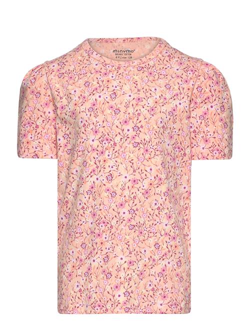 Minymo T-Shirt Ss Aop Minymo Pink