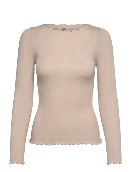 Se RM By Rosemunde Rmwbalta Modal Ls Boatneck Blouse RM By Rosemunde Beige ved Booztlet