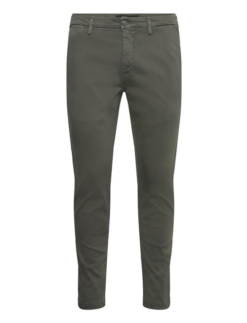 Replay Zeumar Trousers Slim Hyperchino Color Xlite Replay Green