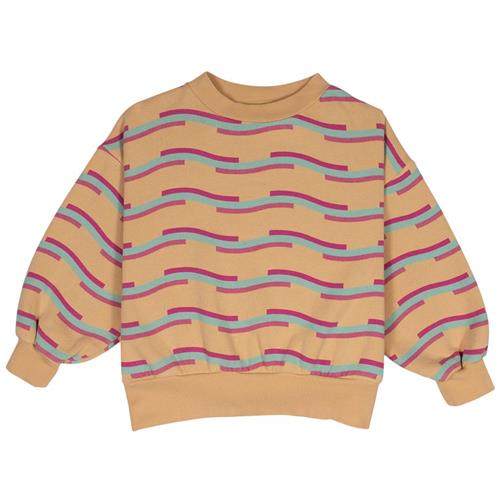 Wynken Wave Logo Sweatshirt Sand | Brun | 6 years