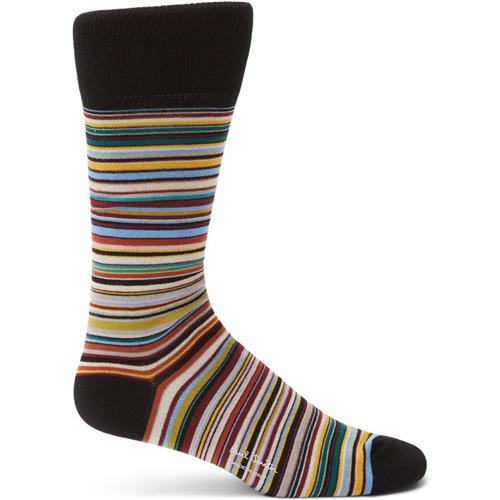 Se Ps By Paul Smith - 380CI-JMSTRP MEN SOCK SIGNATURE STRP Strømper ved Kaufmann