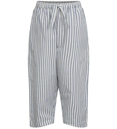 Se Sofie Schnoor Bukser - Blue Striped ved KidsWorld