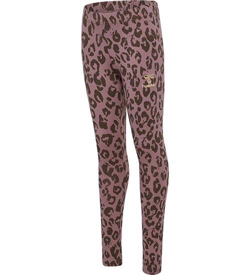 Se Hummel Hummel Leggings - HmlMusse - Twilight Mauve ved KidsWorld