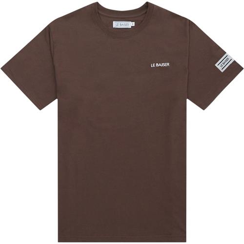 Le Baiser Bourg Tee Brown