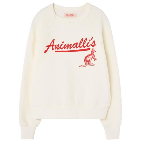 The Animals Observatory Shark Sweatshirt White | Hvid | 4 years