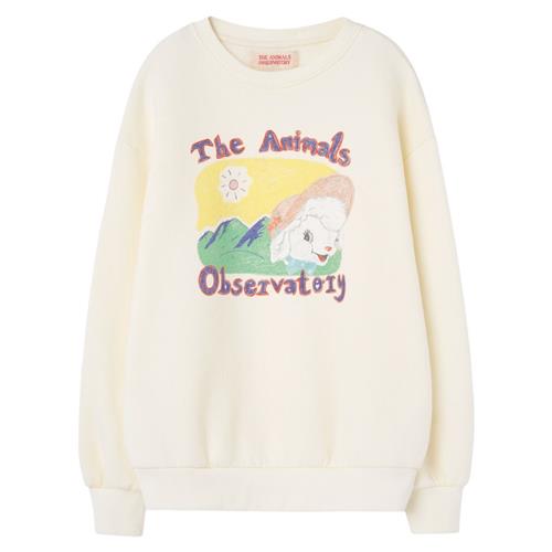 The Animals Observatory Bear Sweatshirt White | Hvid | 4 years