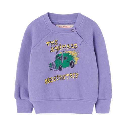 The Animals Observatory Jackal Baby sweatshirt Purple | Lilla | 12 months