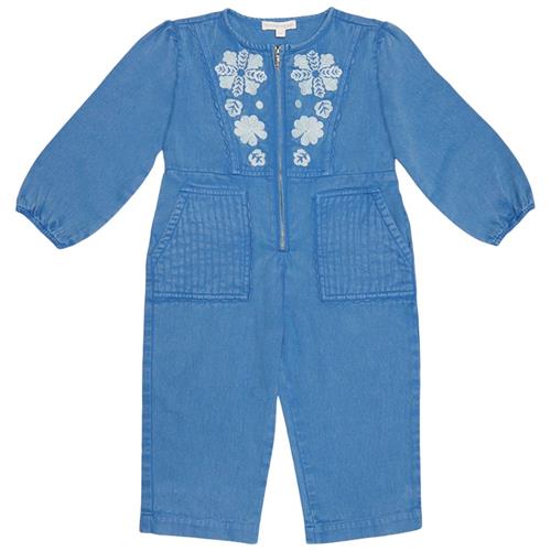 Se Louise Misha Luxie Jumpsuit Til Baby Stone Blue | Blå | 24 months ved Babyshop