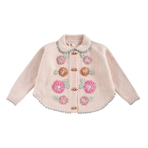 Se Louise Misha Khella Strikket Slag Blush | Lyserød | 3 years ved Babyshop