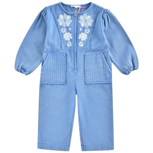 Louise Misha Luxie Jumpsuit Stone Blue | Blå | 4 years