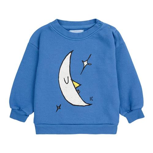 Se Bobo Choses Beneath The Moon Baby Sweatshirt Blå | Blå | 24 months ved Babyshop