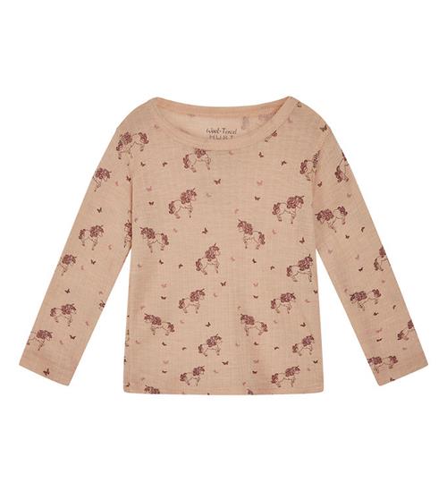 Se Hust and Claire Hust and Claire Bluse - Uld - Acel - Rose Cloud ved KidsWorld