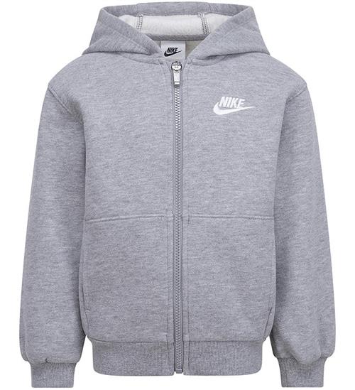 Se Nike Cardigan - Grey Heather ved KidsWorld