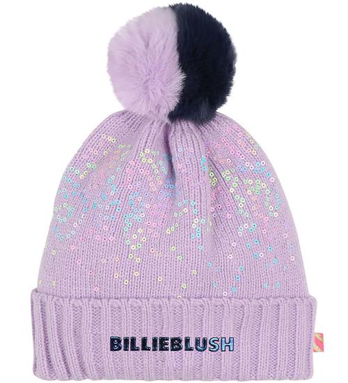 Se Billieblush Billieblush Hue - Strik - Lilla/Palietter ved KidsWorld