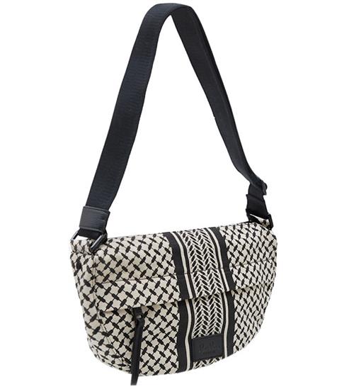 Lala Berlin Lala Berlin Skuldertaske - Melly - Heritage Stripe Black