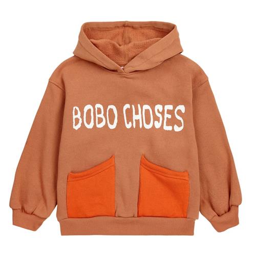 Se Bobo Choses Bobo Choses Shadow Hættetrøje Brun | Brun | 6-7 years ved Babyshop